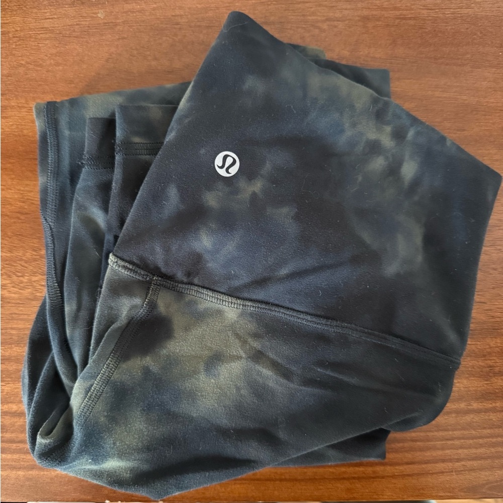 Lululemon tie dye align pants 25 length size 6
